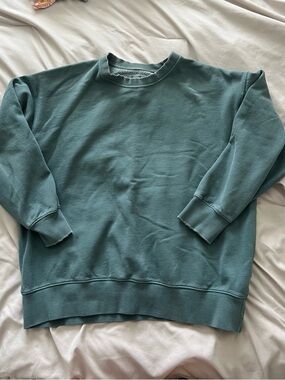AEO Crewneck Sweatshirt in Teal